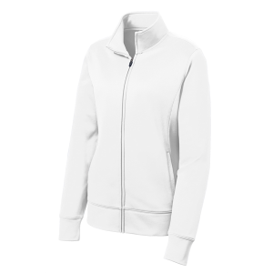 Sport-Tek Ladies Sport-Wick Fleece Full-Zip Jacket.